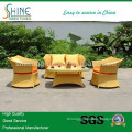 Rattan outdoor furniture sectional sofa set New Model cheap sofa chair